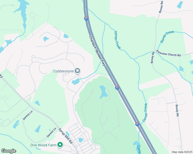 map of restaurants, bars, coffee shops, grocery stores, and more near 1248 Coogler Crossing Drive in Blythewood