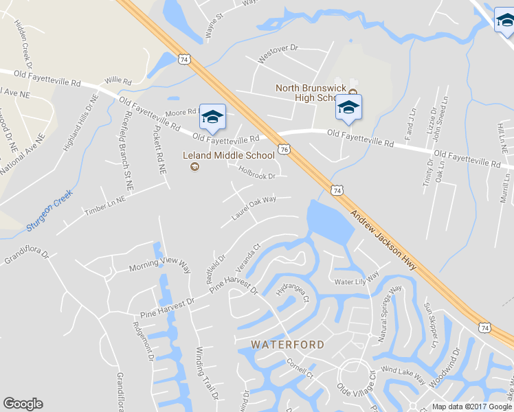 map of restaurants, bars, coffee shops, grocery stores, and more near 2110 Laurel Oak Way in Leland