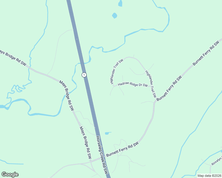 map of restaurants, bars, coffee shops, grocery stores, and more near 50 Hadrian Ridge Drive Southwest in Rome