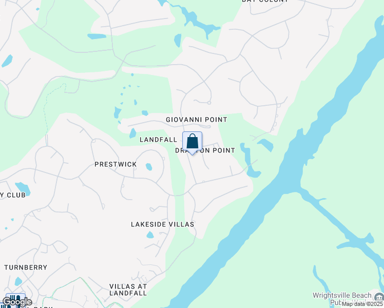 map of restaurants, bars, coffee shops, grocery stores, and more near 1225 Arboretum Drive in Wilmington