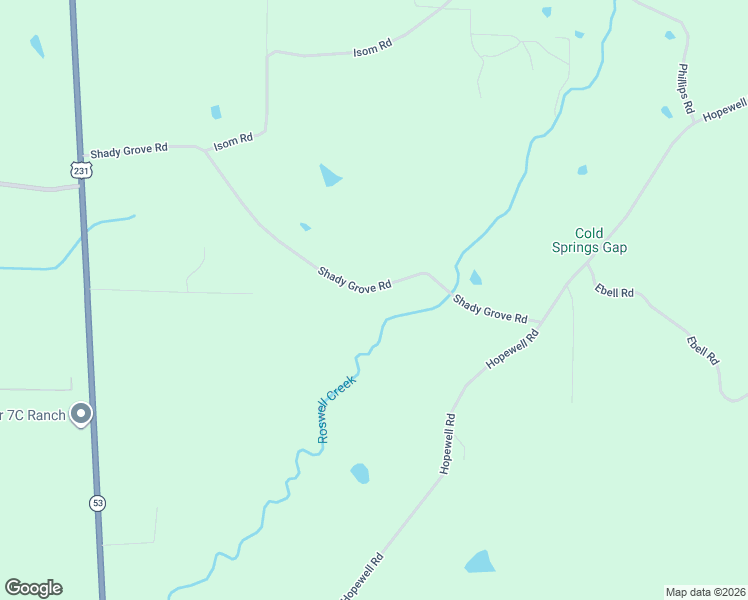 map of restaurants, bars, coffee shops, grocery stores, and more near 850 Shady Grove Road in Guntersville