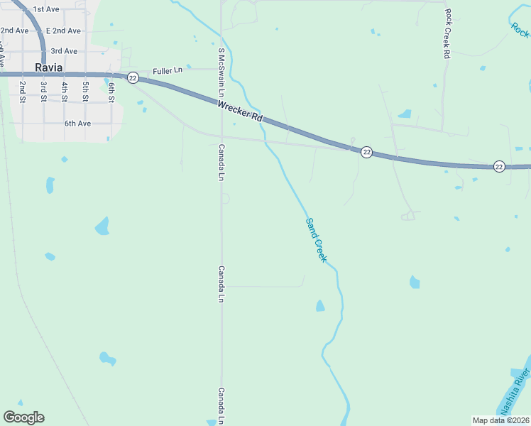 map of restaurants, bars, coffee shops, grocery stores, and more near 9700 Canada Lane in Tishomingo