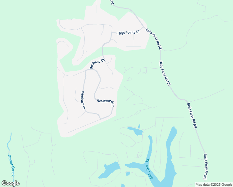 map of restaurants, bars, coffee shops, grocery stores, and more near 22 Briar Chase Court in White