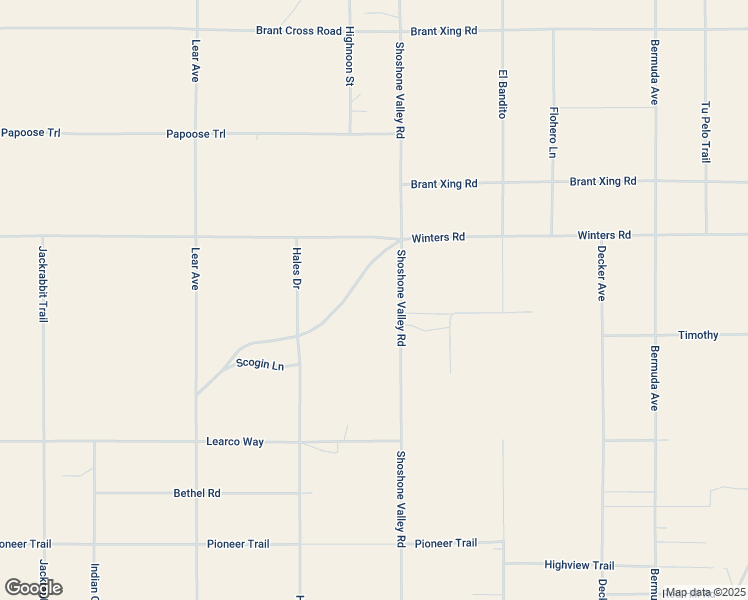 map of restaurants, bars, coffee shops, grocery stores, and more near 1020 Shoshone Valley Road in Twentynine Palms