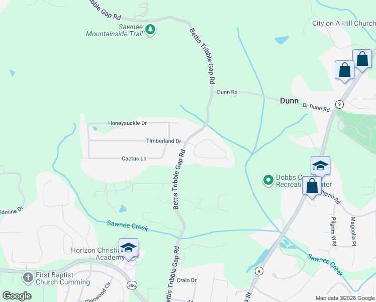 map of restaurants, bars, coffee shops, grocery stores, and more near 1920 Golden Ridge Cir in Cumming