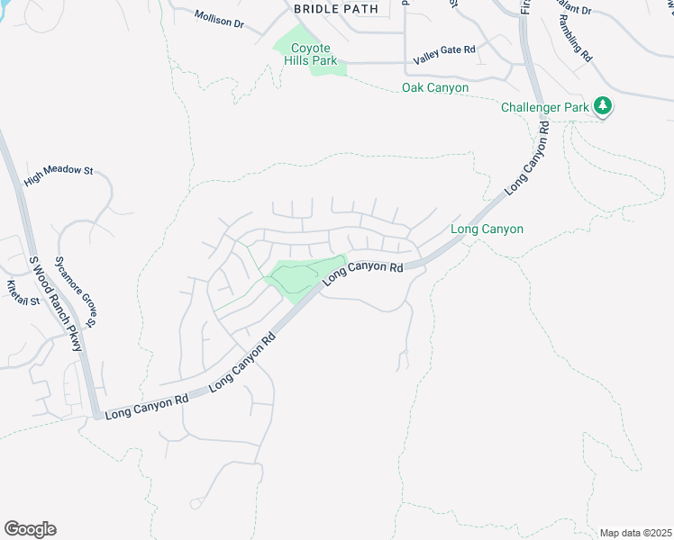 map of restaurants, bars, coffee shops, grocery stores, and more near Long Canyon Road in Simi Valley
