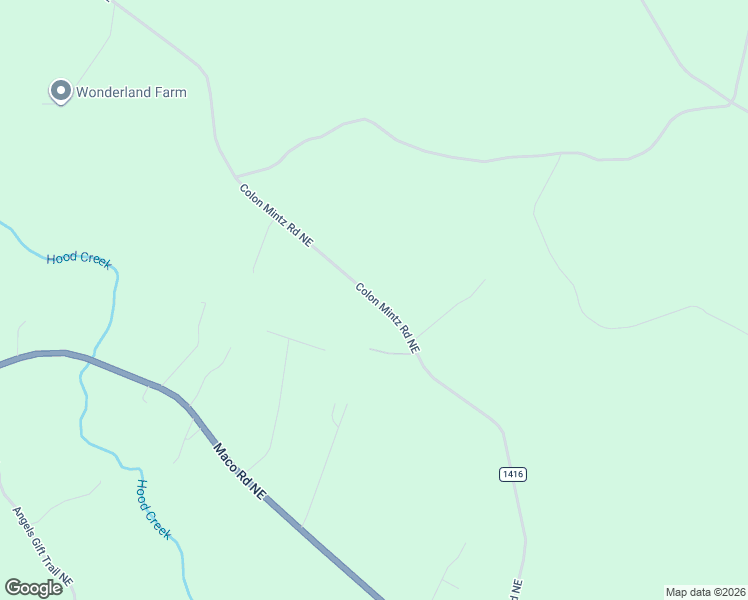 map of restaurants, bars, coffee shops, grocery stores, and more near State Road 1416 in Leland