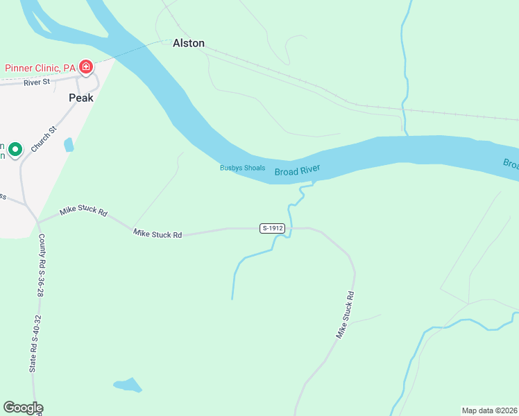 map of restaurants, bars, coffee shops, grocery stores, and more near 1608 Mike Stuck Road in Little Mountain