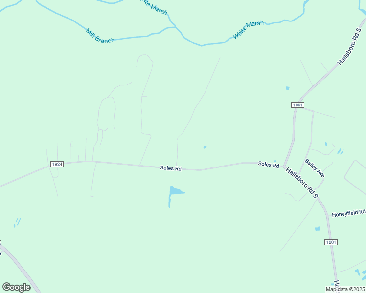 map of restaurants, bars, coffee shops, grocery stores, and more near 124 Tanglewood Acres Drive in Whiteville
