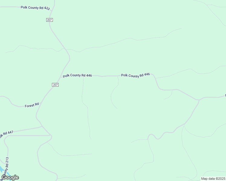 map of restaurants, bars, coffee shops, grocery stores, and more near Forest Road in Grannis