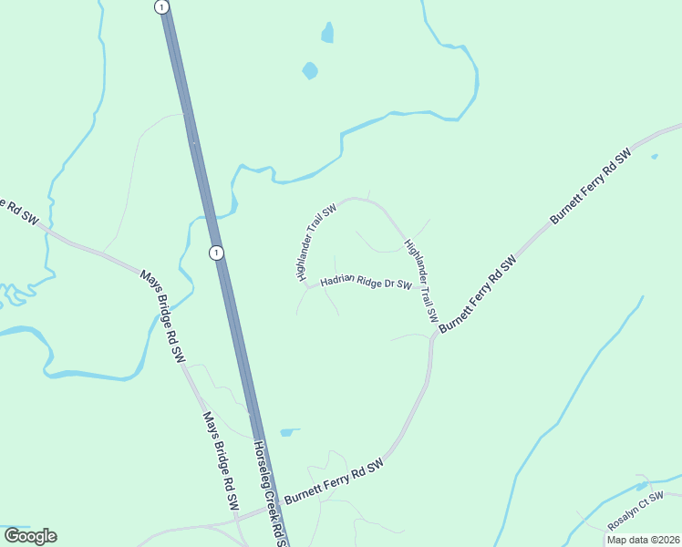 map of restaurants, bars, coffee shops, grocery stores, and more near 3 Ellen Court Southwest in Rome