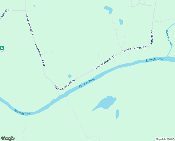map of restaurants, bars, coffee shops, grocery stores, and more near 1025 Freeman Ferry Road Southeast in Rome