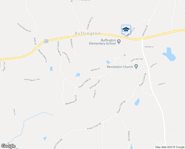 map of restaurants, bars, coffee shops, grocery stores, and more near 602 Whistler Drive in Canton
