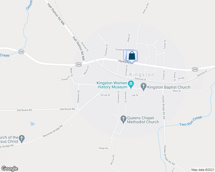 map of restaurants, bars, coffee shops, grocery stores, and more near 60 West Main Street in Kingston