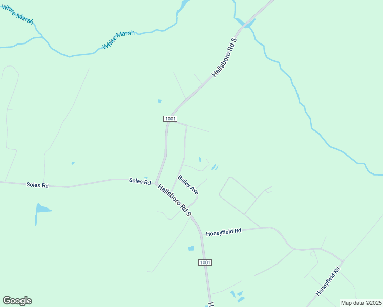 map of restaurants, bars, coffee shops, grocery stores, and more near 7267 Hallsboro Road South in Whiteville