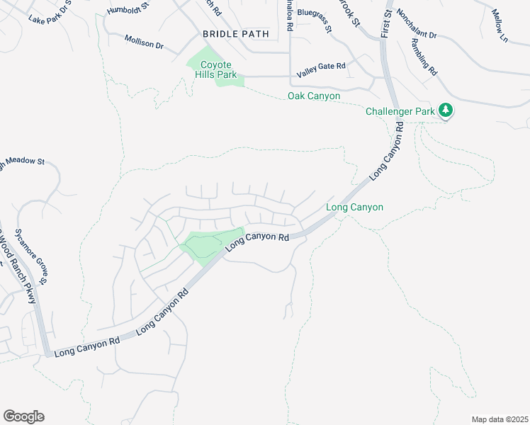map of restaurants, bars, coffee shops, grocery stores, and more near 212 Wild Rose Court in Simi Valley