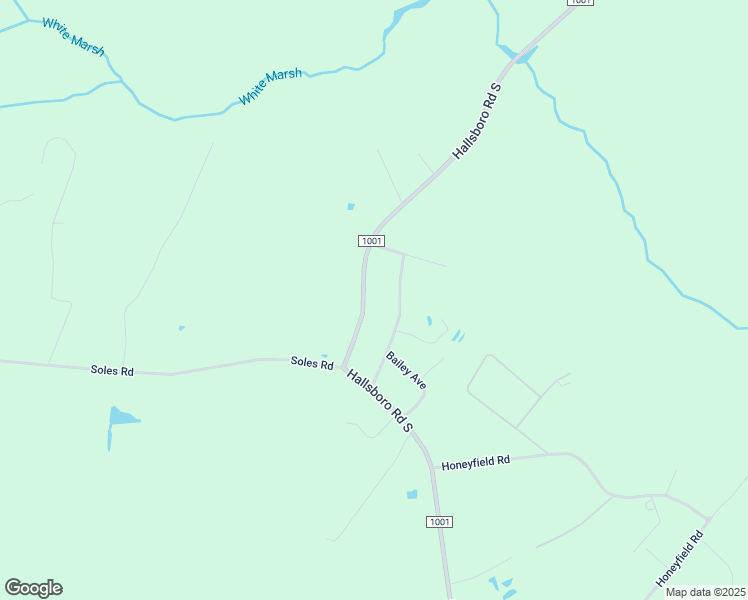 map of restaurants, bars, coffee shops, grocery stores, and more near 7283 Hallsboro Road South in Whiteville