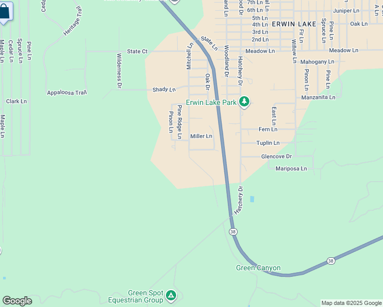 map of restaurants, bars, coffee shops, grocery stores, and more near 2000 Wildhorse Lane in Big Bear