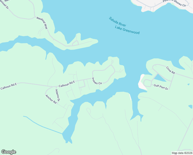 map of restaurants, bars, coffee shops, grocery stores, and more near 101 Irvines Circle in Ninety Six
