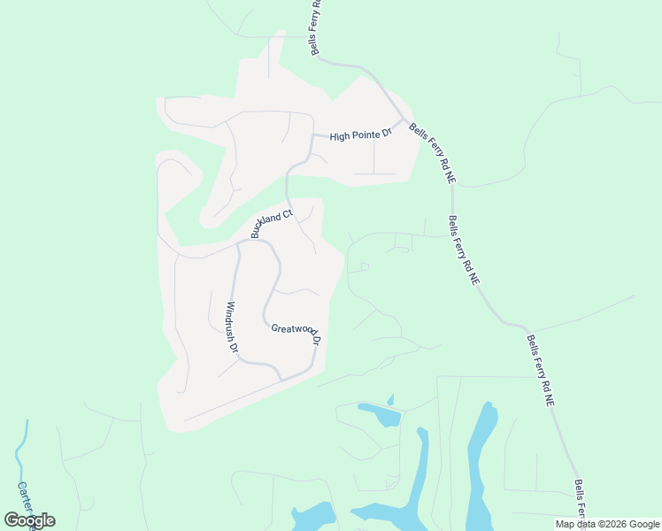 map of restaurants, bars, coffee shops, grocery stores, and more near 12 Broadlands Drive in White