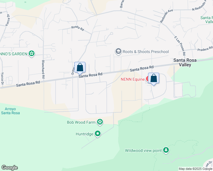 map of restaurants, bars, coffee shops, grocery stores, and more near 2017 Freeborn Way in Camarillo