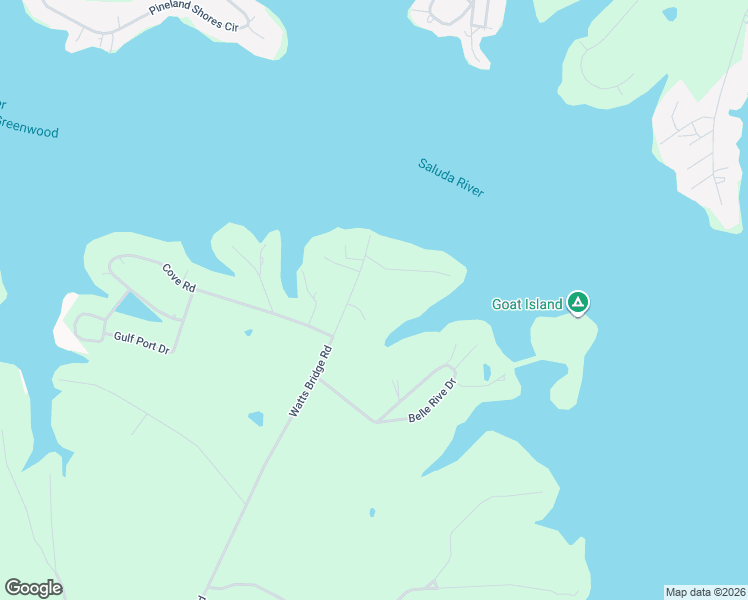 map of restaurants, bars, coffee shops, grocery stores, and more near 1212 Watts Bridge Road in Ninety Six