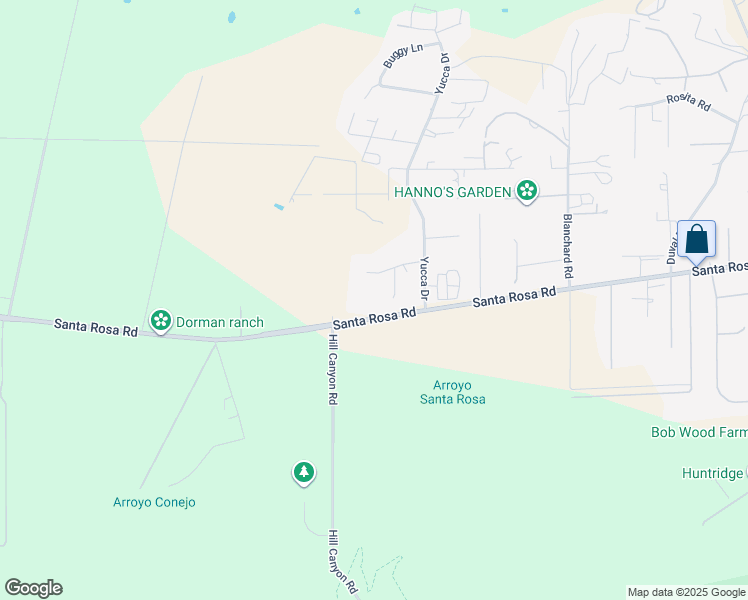 map of restaurants, bars, coffee shops, grocery stores, and more near 10240 Principe Place in Santa Rosa Valley