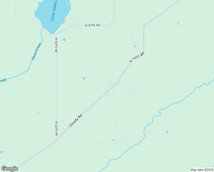 map of restaurants, bars, coffee shops, grocery stores, and more near 429889 East 1931 Road in Rattan