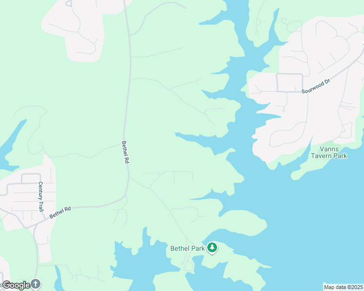 map of restaurants, bars, coffee shops, grocery stores, and more near 8263 Bethel Road in Gainesville