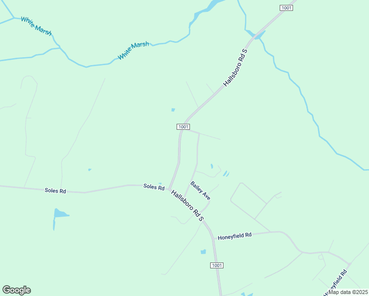 map of restaurants, bars, coffee shops, grocery stores, and more near 7267 Hallsboro Road South in Whiteville