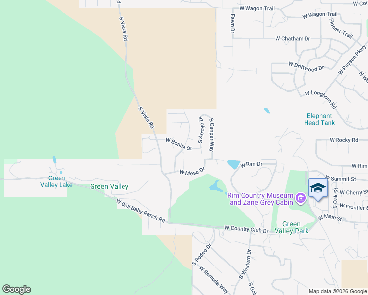 map of restaurants, bars, coffee shops, grocery stores, and more near 309 S Brassie Dr in Payson