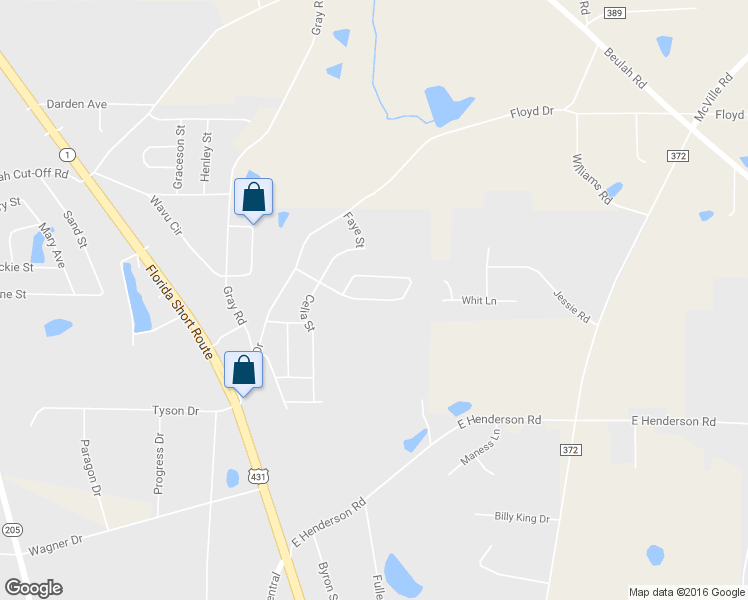 map of restaurants, bars, coffee shops, grocery stores, and more near 144 Cottonwood Circle in Boaz