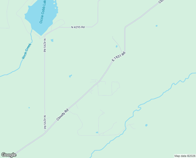 map of restaurants, bars, coffee shops, grocery stores, and more near 429889 East 1931 Road in Rattan