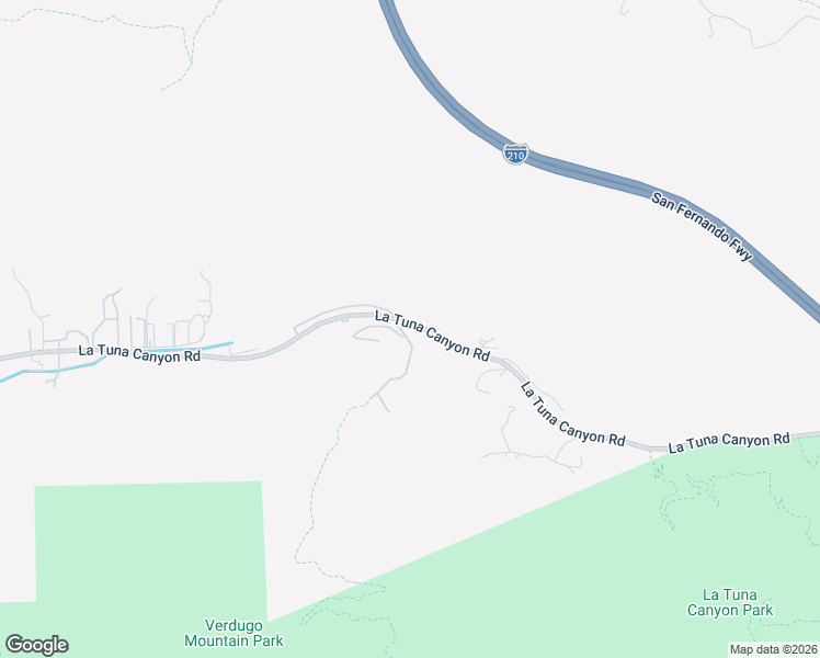 map of restaurants, bars, coffee shops, grocery stores, and more near 8545 La Tuna Canyon Road in Los Angeles