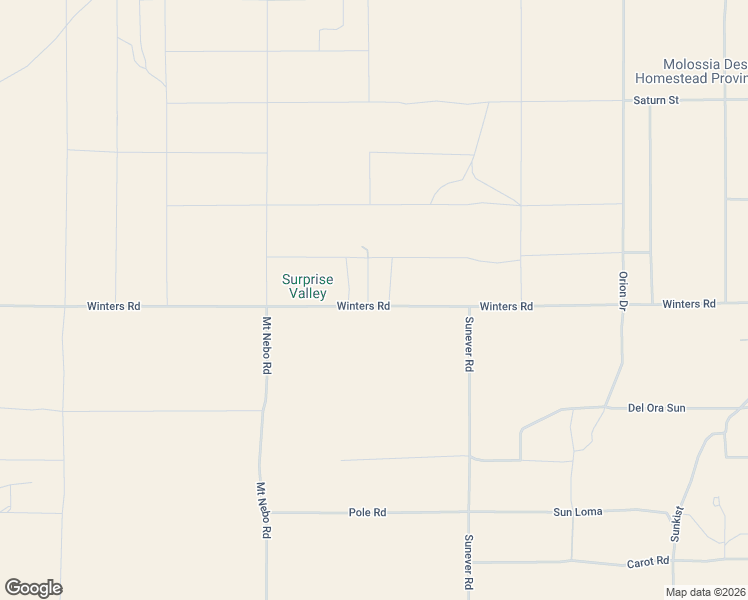 map of restaurants, bars, coffee shops, grocery stores, and more near 63926 Winters Road in Joshua Tree