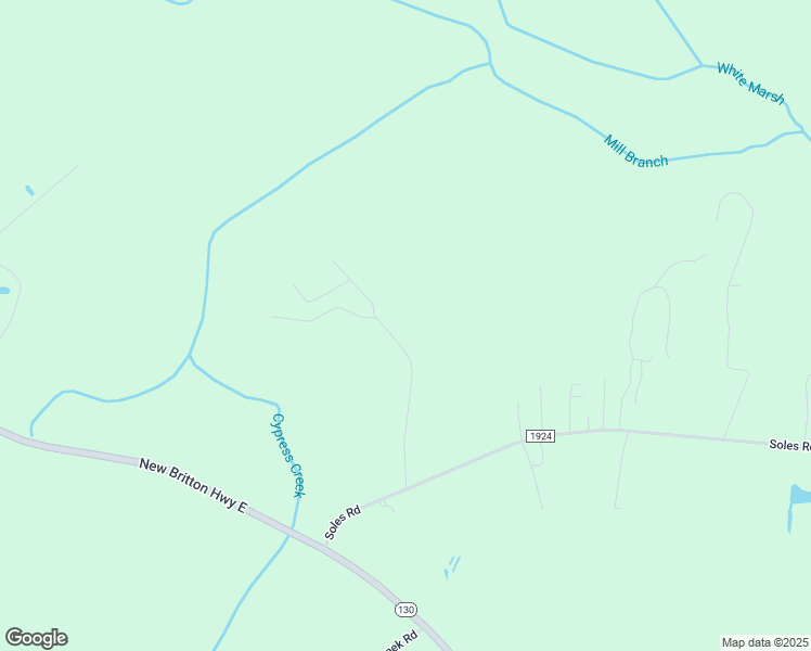 map of restaurants, bars, coffee shops, grocery stores, and more near 364 Tom Rhodes Road in Whiteville