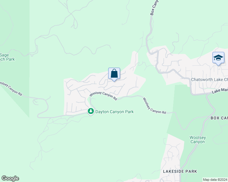 map of restaurants, bars, coffee shops, grocery stores, and more near in Los Angeles