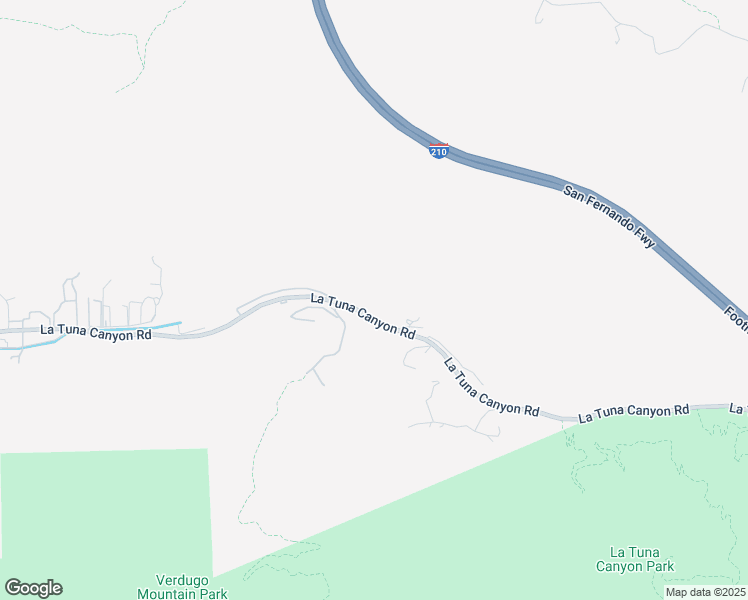 map of restaurants, bars, coffee shops, grocery stores, and more near 8545 La Tuna Canyon Road in Los Angeles