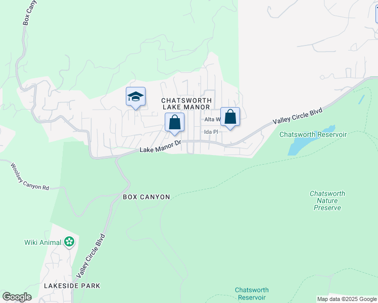 map of restaurants, bars, coffee shops, grocery stores, and more near 9204 Notre Dame Avenue in Los Angeles County
