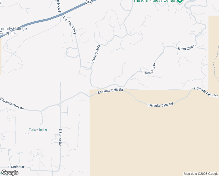 map of restaurants, bars, coffee shops, grocery stores, and more near 2201 East Rim Club Drive in Payson