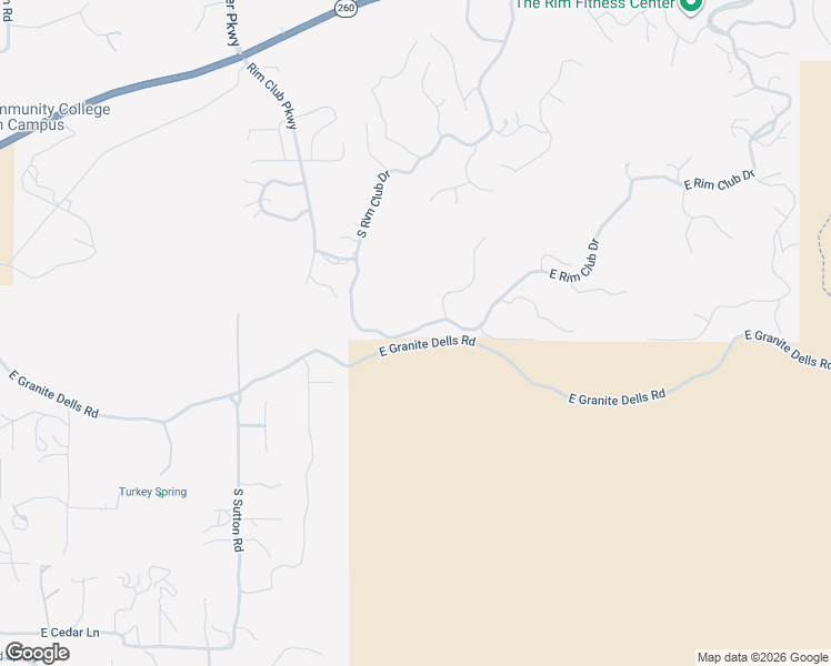 map of restaurants, bars, coffee shops, grocery stores, and more near 2201 East Rim Club Drive in Payson