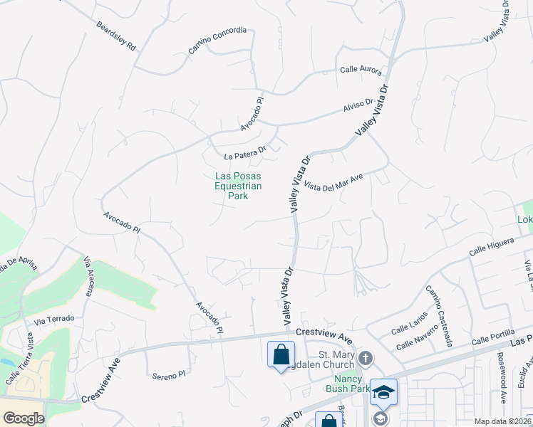 map of restaurants, bars, coffee shops, grocery stores, and more near 259 Valley Vista Drive in Camarillo