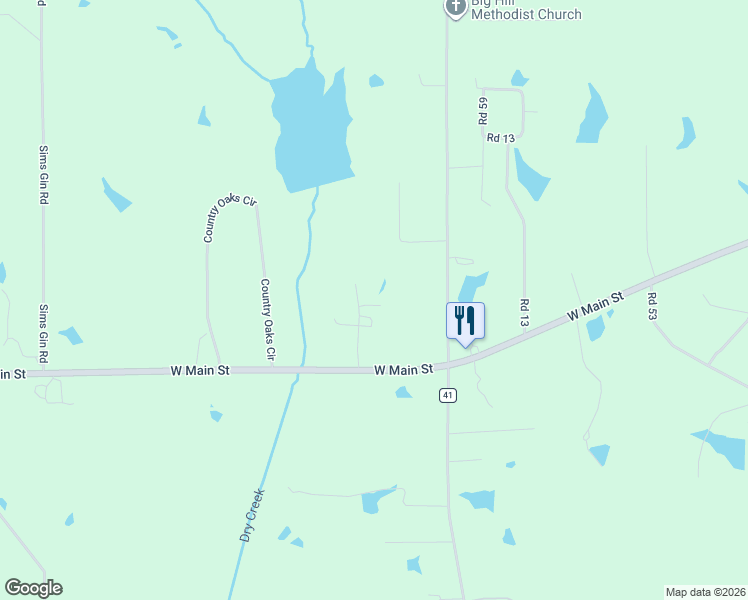 map of restaurants, bars, coffee shops, grocery stores, and more near 28-213 Quail Valley Road in Tupelo