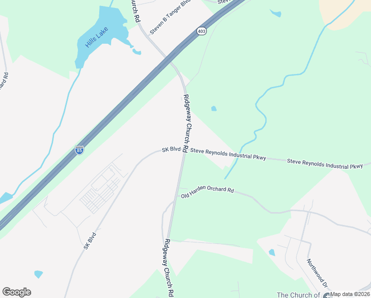 map of restaurants, bars, coffee shops, grocery stores, and more near 1285 Ridgeway Church Road in Commerce