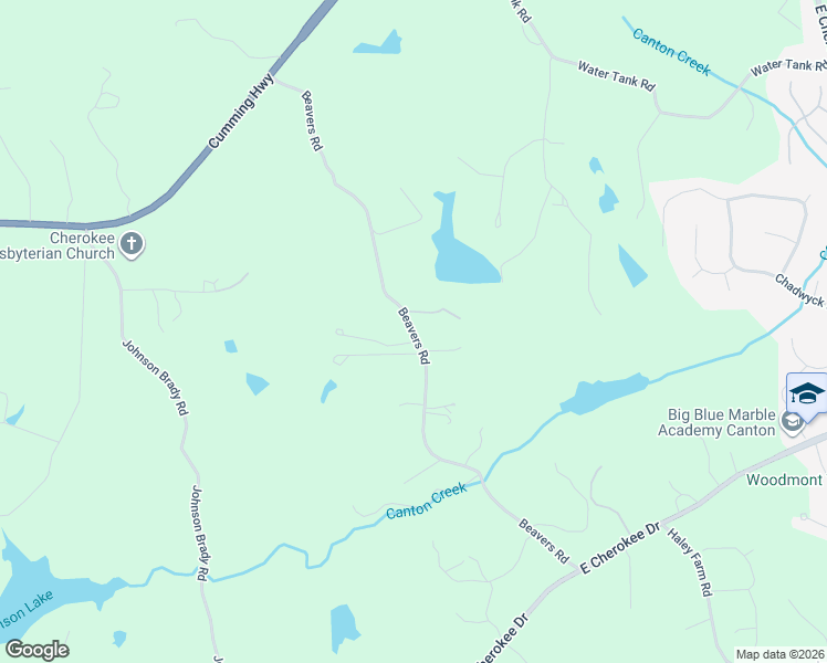 map of restaurants, bars, coffee shops, grocery stores, and more near 761 Beavers Road in Canton