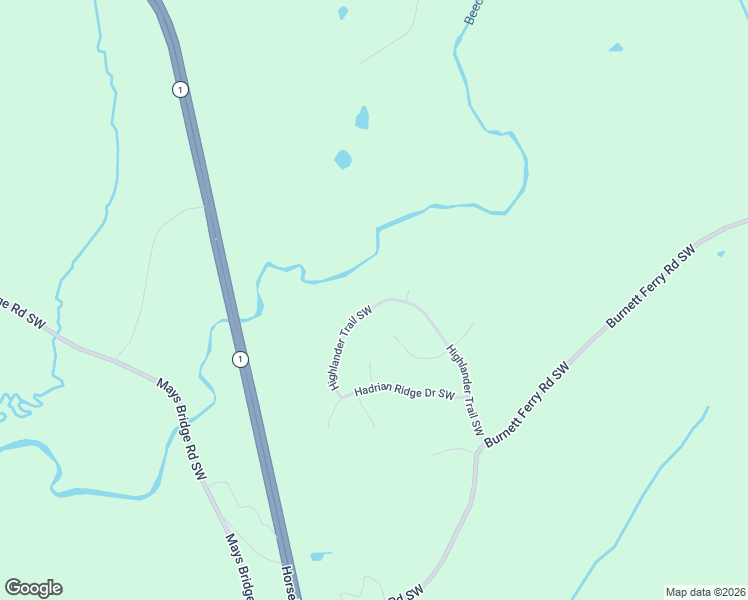 map of restaurants, bars, coffee shops, grocery stores, and more near 49 Highlander Trail Southwest in Rome