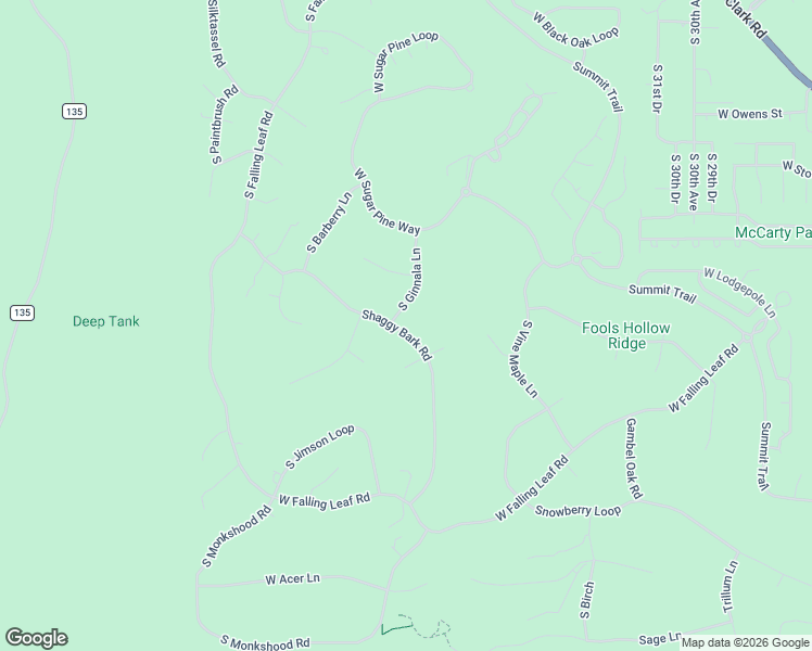 map of restaurants, bars, coffee shops, grocery stores, and more near 4081 Shaggy Bark Road in Show Low
