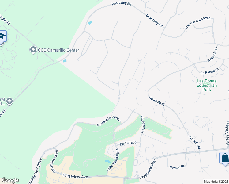 map of restaurants, bars, coffee shops, grocery stores, and more near 734 Diamond Drive in Camarillo