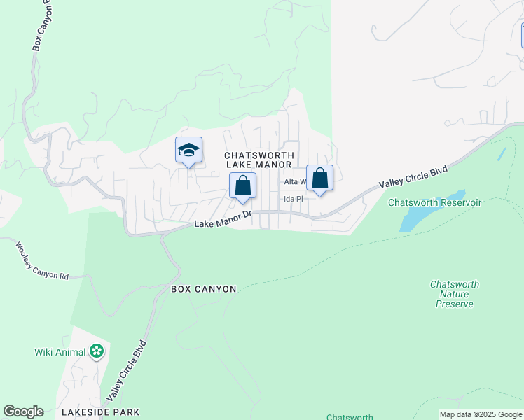 map of restaurants, bars, coffee shops, grocery stores, and more near 2 Notre Dame Avenue in Ventura County