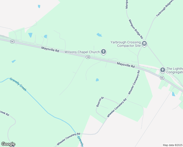 map of restaurants, bars, coffee shops, grocery stores, and more near 6485 Maysville Road in Maysville